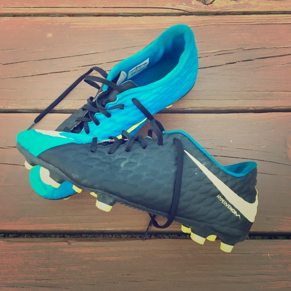 Cleaned Up Nike Hypervenom Soccer Cleats